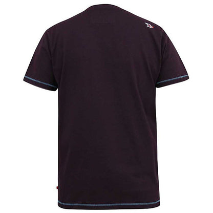 Plus Size Nova 'Cali Surf' T-Shirt Plum