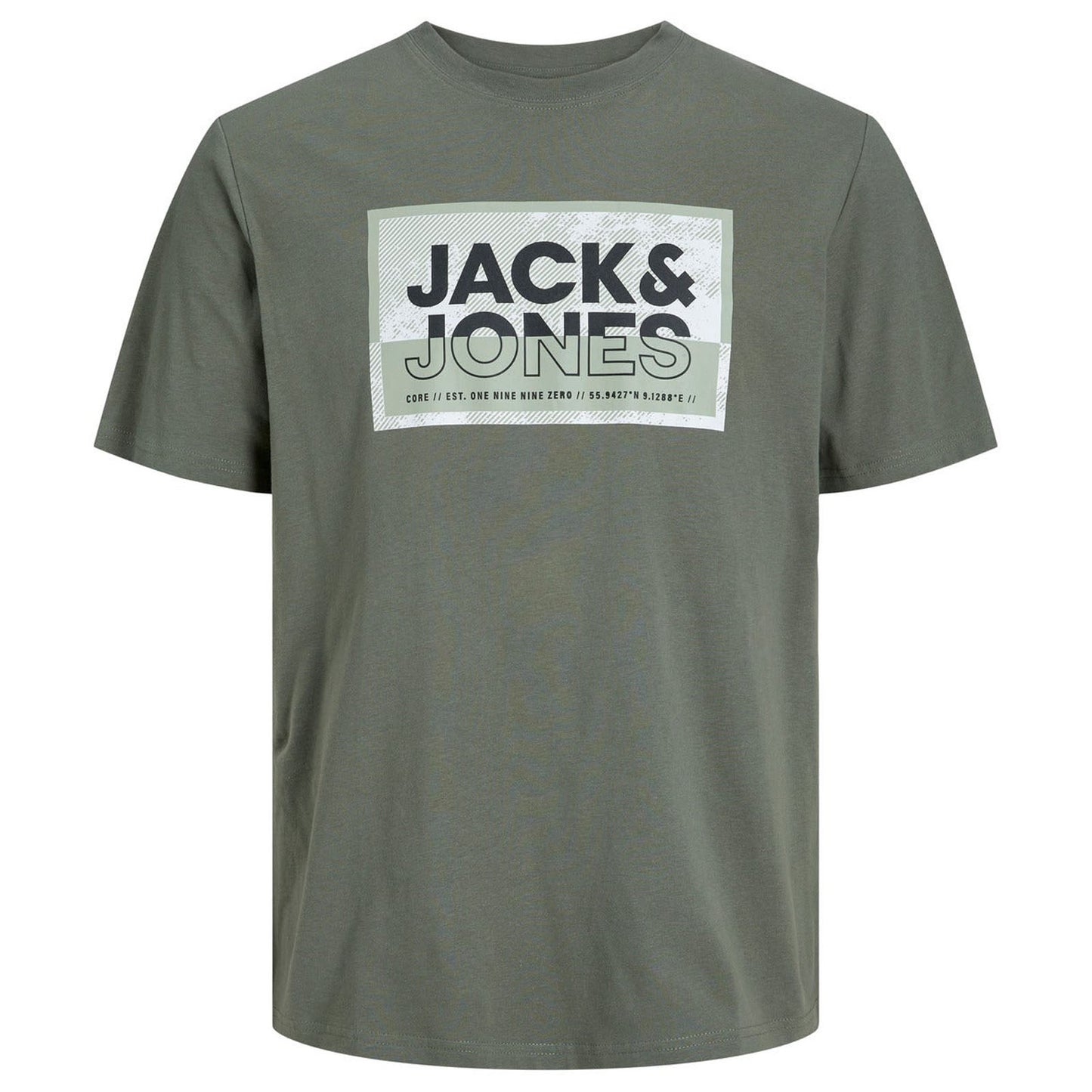 Jack & Jones Plus Size Logan Ss24 T-Shirt Agave Green