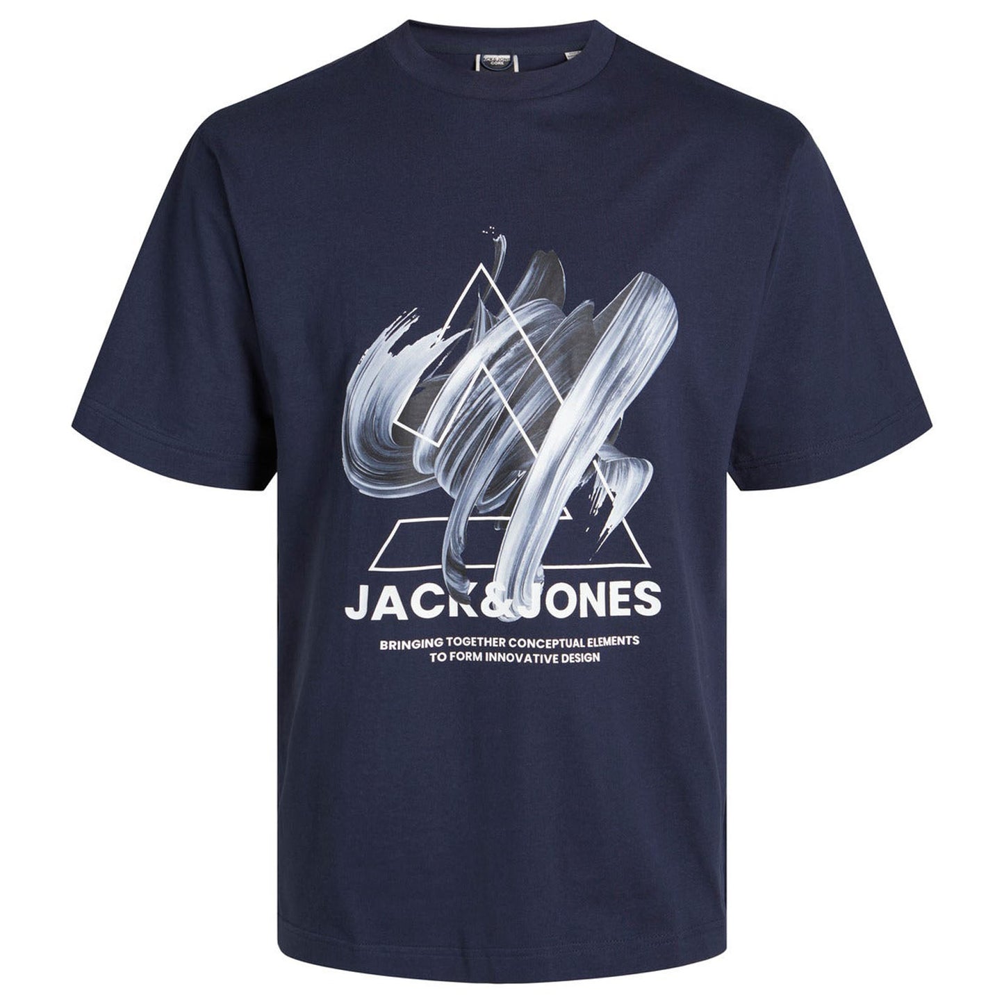 Jack & Jones Plus Size Tint T-Shirt Navy Blazer