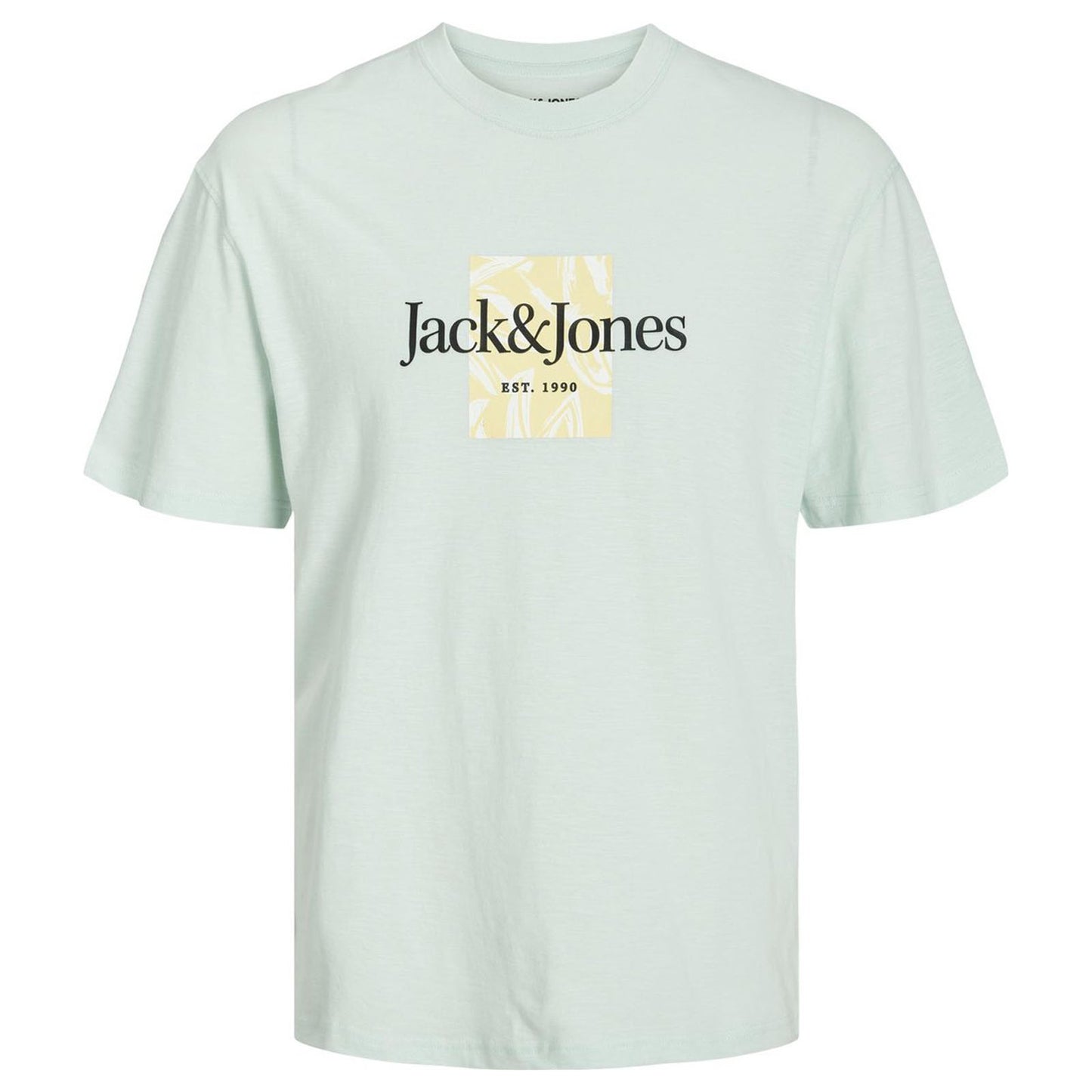 Jack & Jones Plus Size Lafayette Branding T-Shirt Skylight