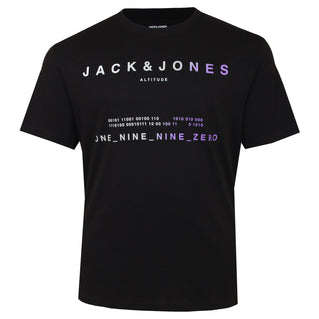 Jack & Jones Plus Size Riot T-Shirt Black