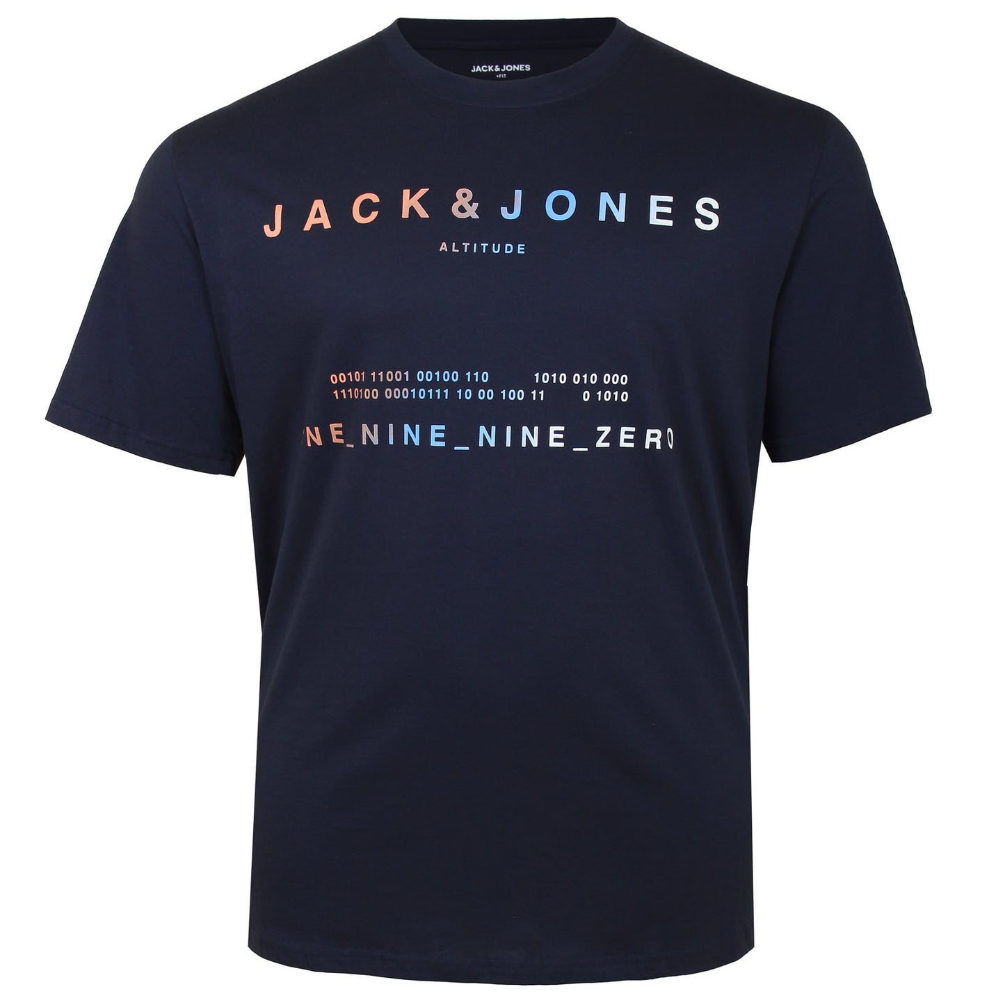 Jack & Jones Plus Size Riot T-Shirt Navy Blazer