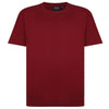 Plus Size T015 Plain Crew T-Shirt Wine