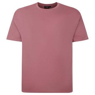 Espionage Plus Size Plain T-Shirt Dark Pink