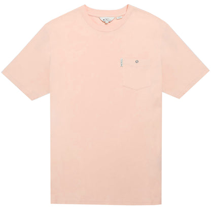 Ben Sherman Plus Size 59326 Signature Pocket T-Shirt Pale Pink