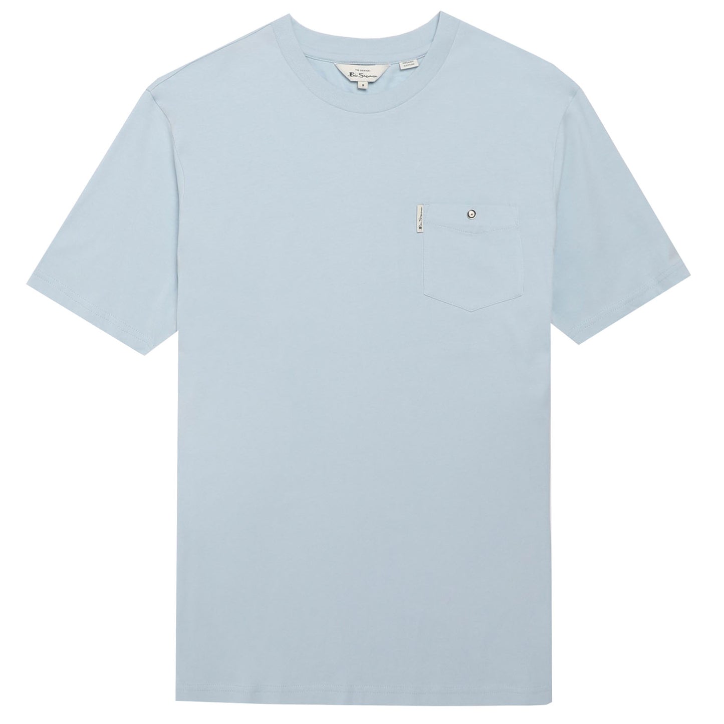 Plus Size 59326 Signature Pocket T-Shirt Pale Blue