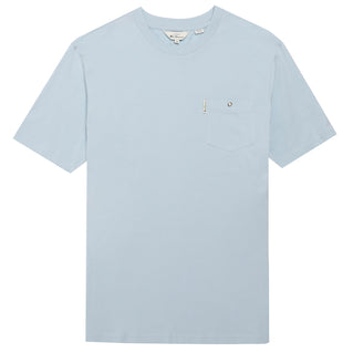 Ben Sherman Plus Size 59326 Signature Pocket T-Shirt Pale Blue