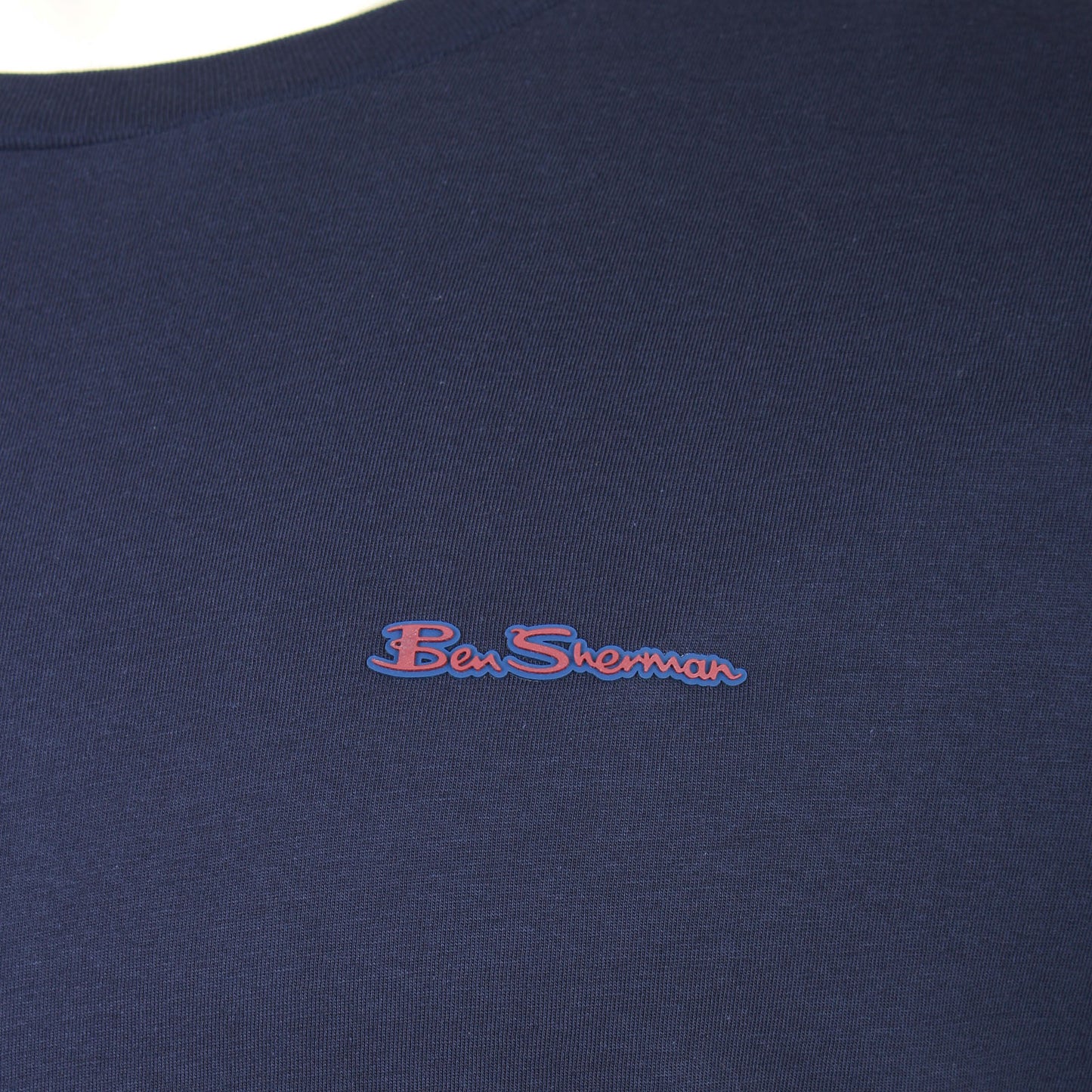 Ben Sherman Plus Size 1012849 Signature Logo T-Shirt Dark Navy