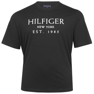 Tommy Hilfiger Plus Size Big Logo T-Shirt Black