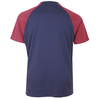 Plus Size Raglan T-Shirt Navy