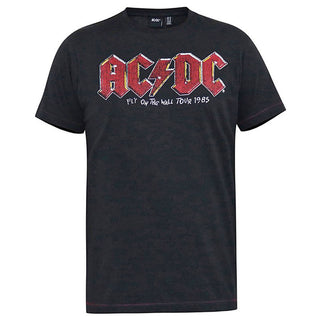 D555 Plus Size Jailbreak Ac/Dc T-Shirt Black