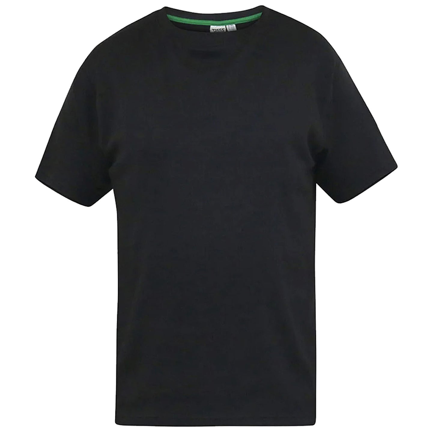 D555 Plus Size Motherwell Thermal T-Shirt Black