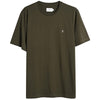 Plus Size Dean Plain T-Shirt Dark Olive