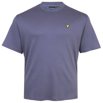 Lyle & Scott Plus Size Ts2121 Interlock T-Shirt Navy Night