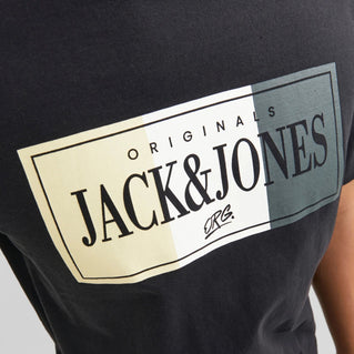 Jack & Jones Plus Size Arthur T-Shirt Black