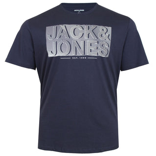 Jack & Jones Plus Size Peter T-Shirt Navy Blazer