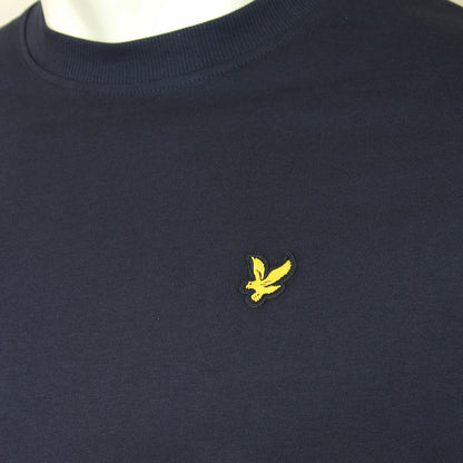 Lyle & Scott Plus Size Ts1720 Relaxed Long Sleeve T-Shirt Dark Navy