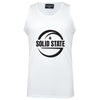 Plus Size Logo Muscle Vest White