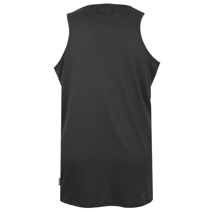 Plus Size Logo Muscle Vest Black