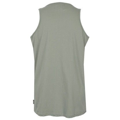 Plus Size Logo Muscle Vest Khaki