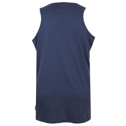 Plus Size Logo Muscle Vest Navy