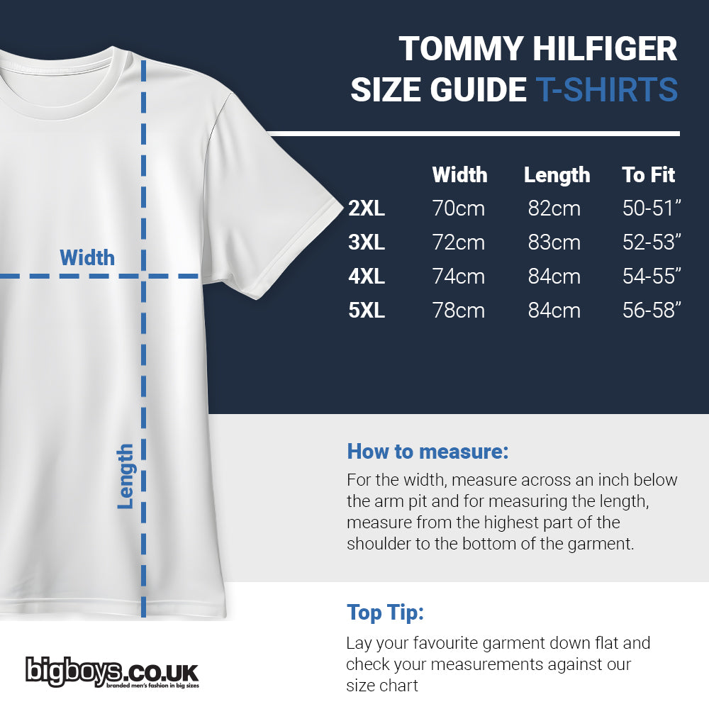 Tommy Hilfiger Plus Size Regular Solid T-Shirt Black