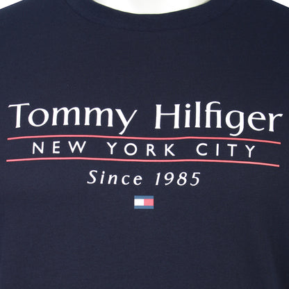 Tommy Hilfiger Plus Size Center Stack T-Shirt Desert Sky