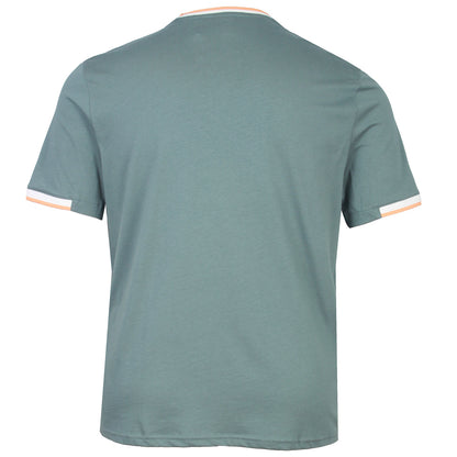 Lyle & Scott Plus Size Half Tipped T-Shirt Green Mercurial