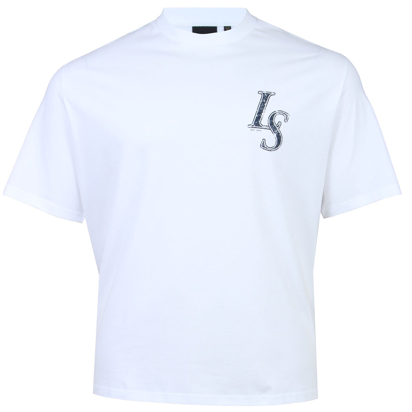 Lyle & Scott Plus Size Emblem T-Shirt White