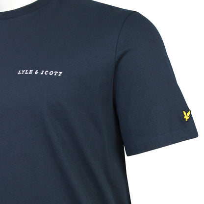 Lyle & Scott Plus Size Embroidered T-Shirt Dark Navy