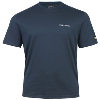 Lyle & Scott Plus Size Embroidered T-Shirt Dark Navy