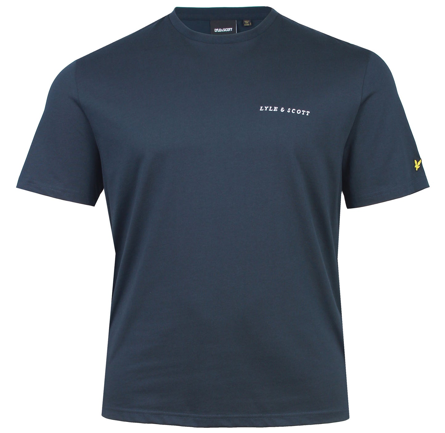 Lyle & Scott Plus Size Embroidered T-Shirt Dark Navy