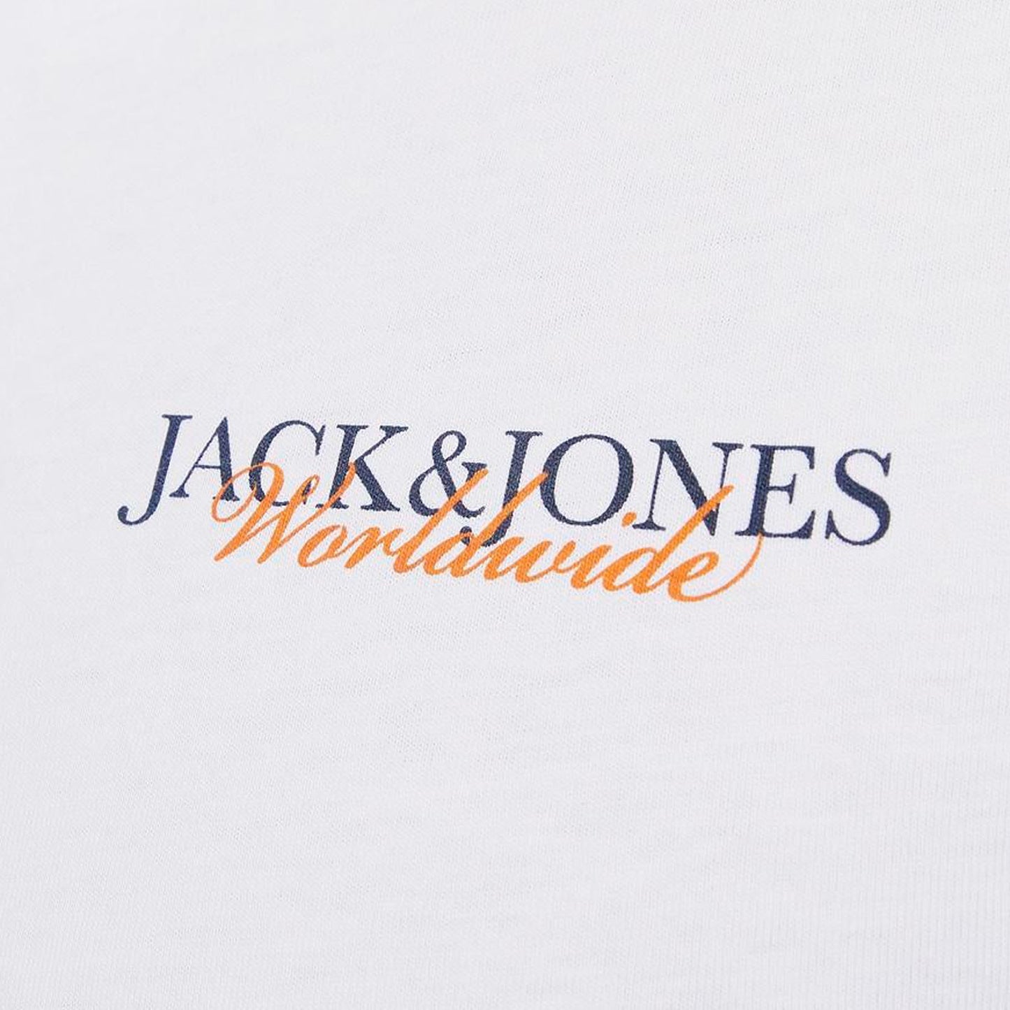 Jack & Jones Plus Size Boston Photo T-Shirt Bright White