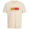 Jack & Jones Plus Size Frederiksberg Box T-Shirt Antique White