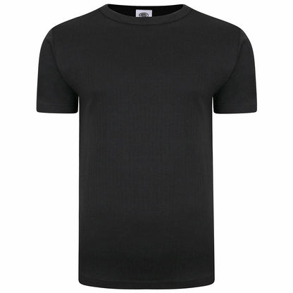 Plus Size 831 Thermal T-Shirt Black