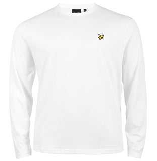 Lyle & Scott Plus Size Ts512 Long Sleeve T-Shirt White