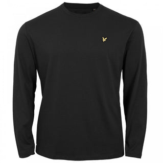 Lyle & Scott Plus Size Long Sleeve T-Shirt Black