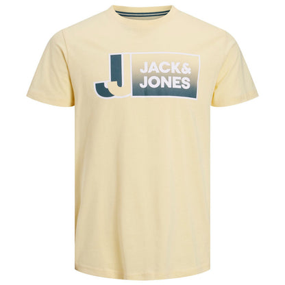 Jack & Jones Plus Size Logan T-Shirt Pale Banana