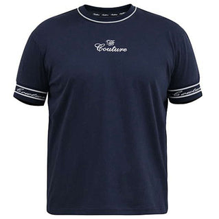 D555 Plus Size Ramsey Couture T-Shirt Navy