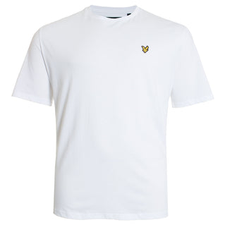 Lyle & Scott Plus Size Ts400 Plain T-Shirt White