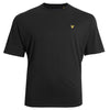 Lyle & Scott Plus Size TS400 Plain T-Shirt Black