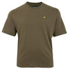 Lyle & Scott Plus Size Ts400 Plain T-Shirt Olive