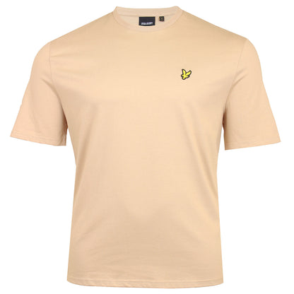 Lyle & Scott Plus Size Ts400 Plain T-Shirt Cairngorms Khaki