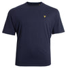 Lyle & Scott Plus Size Ts400 Plain T-Shirt Dark Navy