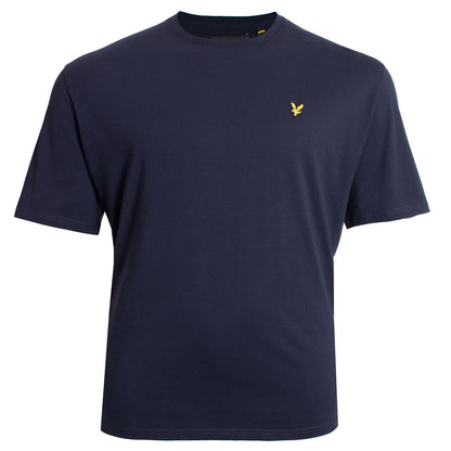 Lyle & Scott Plus Size Plain T-Shirt Dark Navy