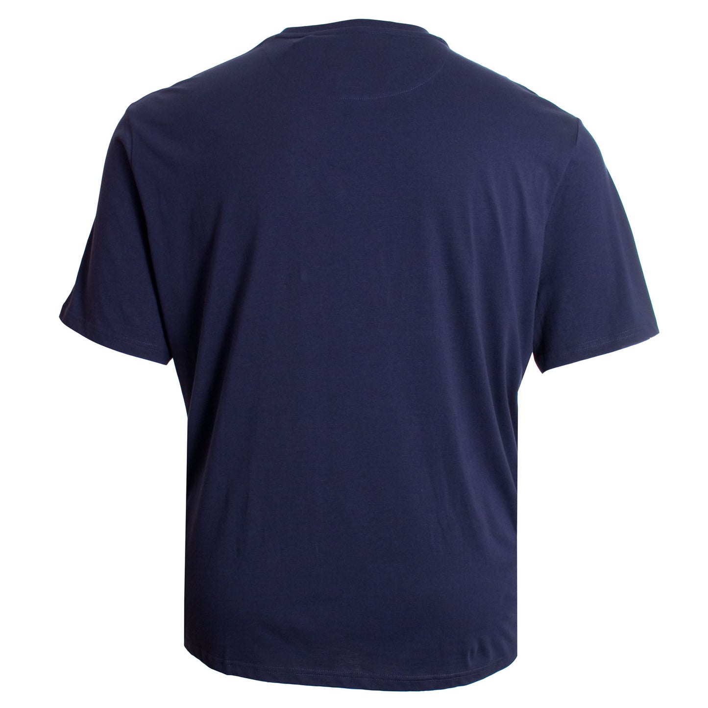 Plus Size Ts400 Plain T-Shirt Navy