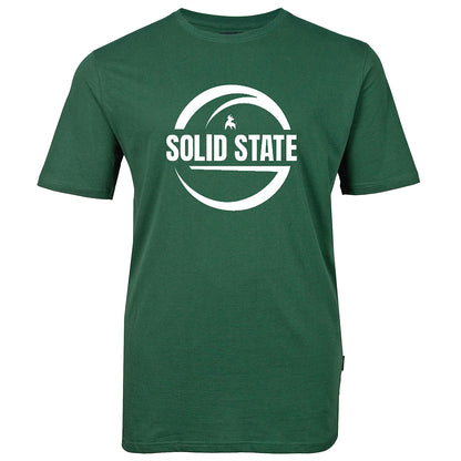 Solid State Plus Size Logo Premium Weight T-Shirt Olive