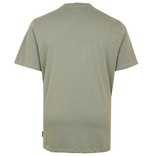 Solid State Plus Size Logo Premium Weight T-Shirt Khaki