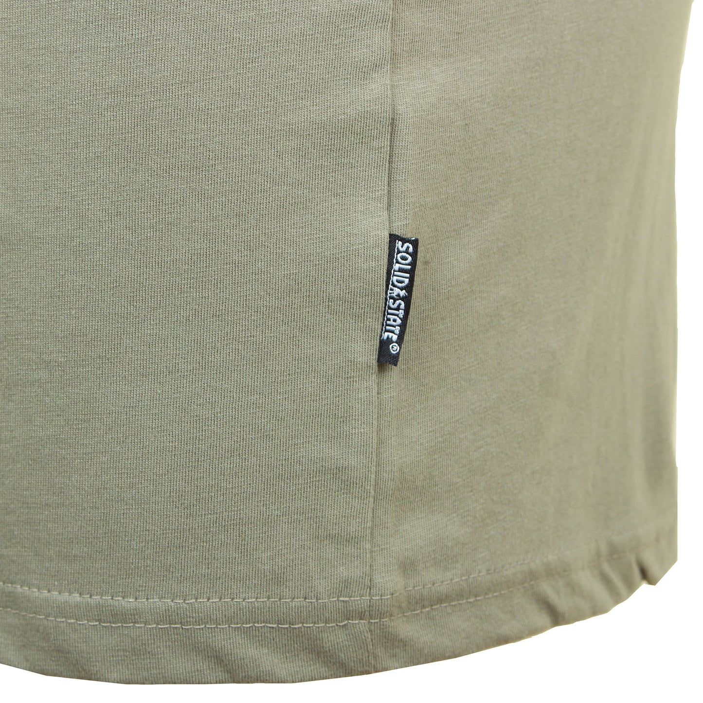 Plus Size Logo Premium Weight T-Shirt Khaki