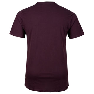 Solid State Plus Size Logo Premium Weight T-Shirt Burgundy